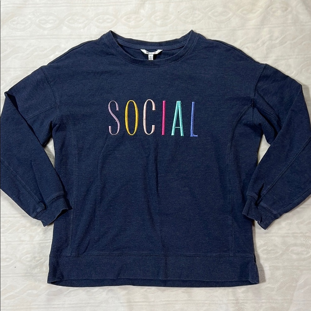 Wildfox embroidered crewneck sweatshirt